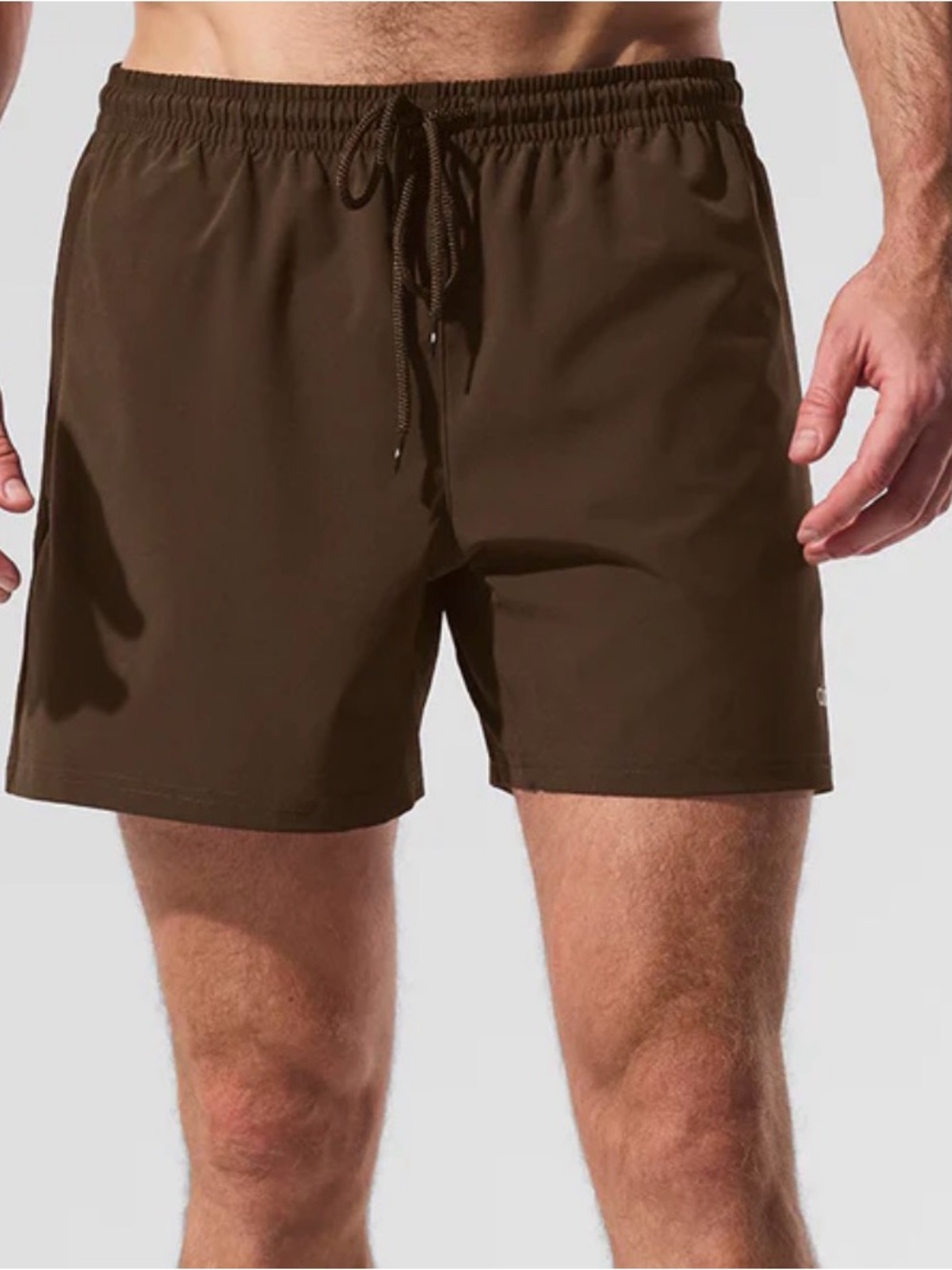ALO Yoga Men's Brown 5” Circuit Short